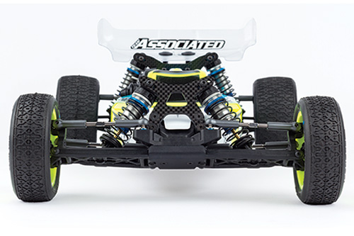 Flat front arms with narrower shock tower