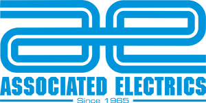 Associated Electrics Heritage Logo, blue