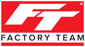 Factory Team Logo, red and black