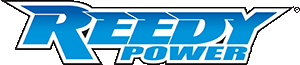 Reedy Power Logo, color, black outlines for dark backgrounds