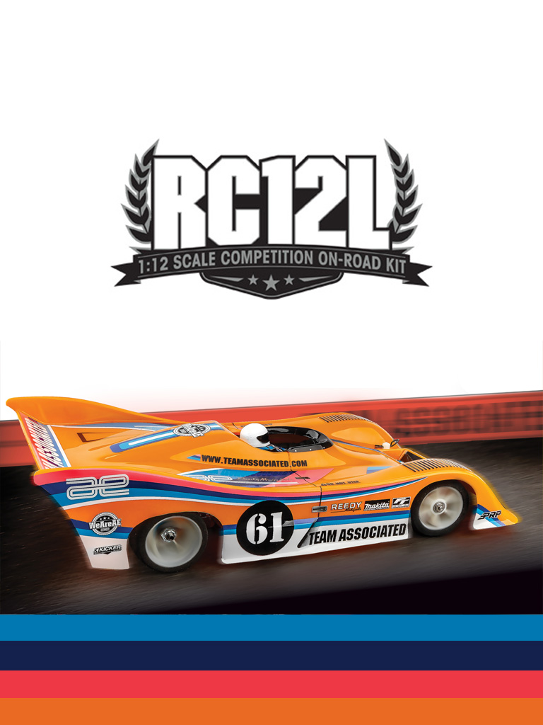 (Pictured The RC12L 1:12 Scale Competition On-Road Kit)